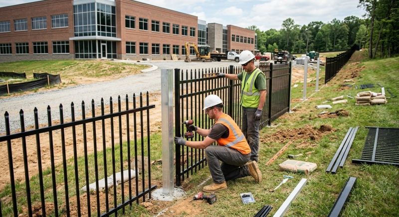 Wrought Iron Fence Installation Service